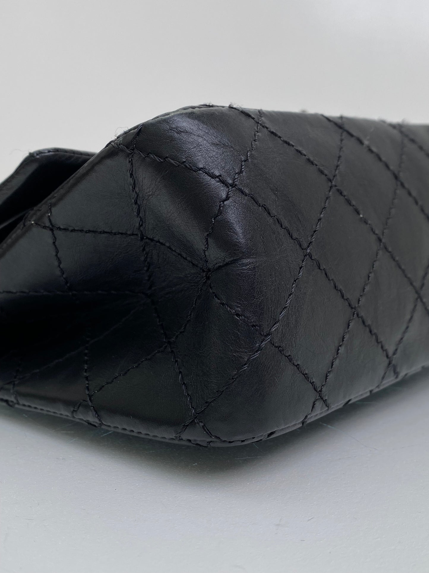 Chanel Black Small 2.55 Reissue Lucky Charms Calfskin Bag RHW
