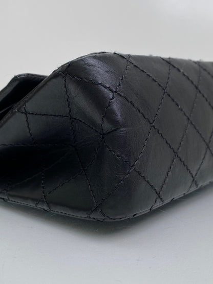 Chanel Black Small 2.55 Reissue Lucky Charms Calfskin Bag RHW