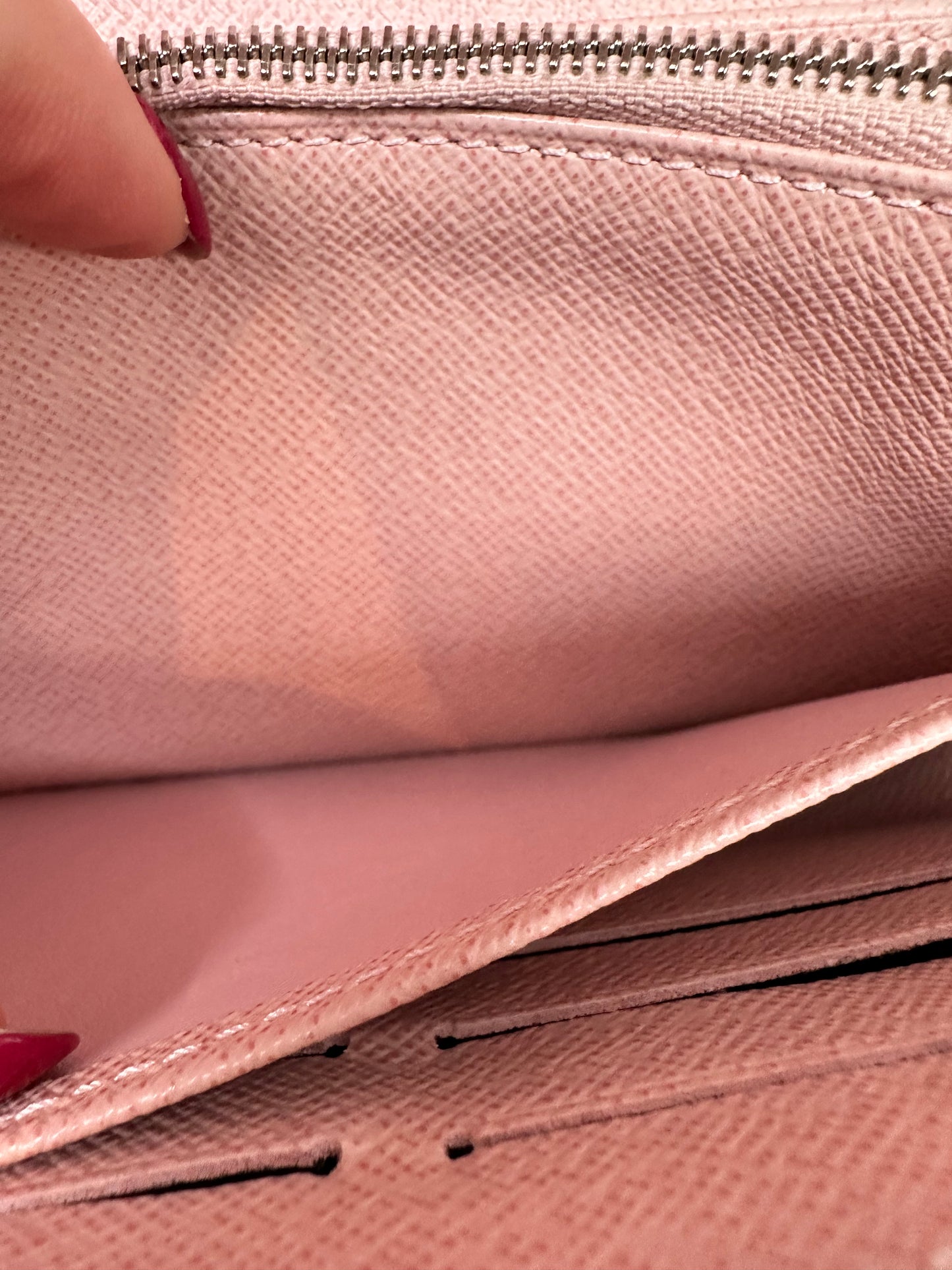 Louis Vuitton Epi Twist Pink Wallet