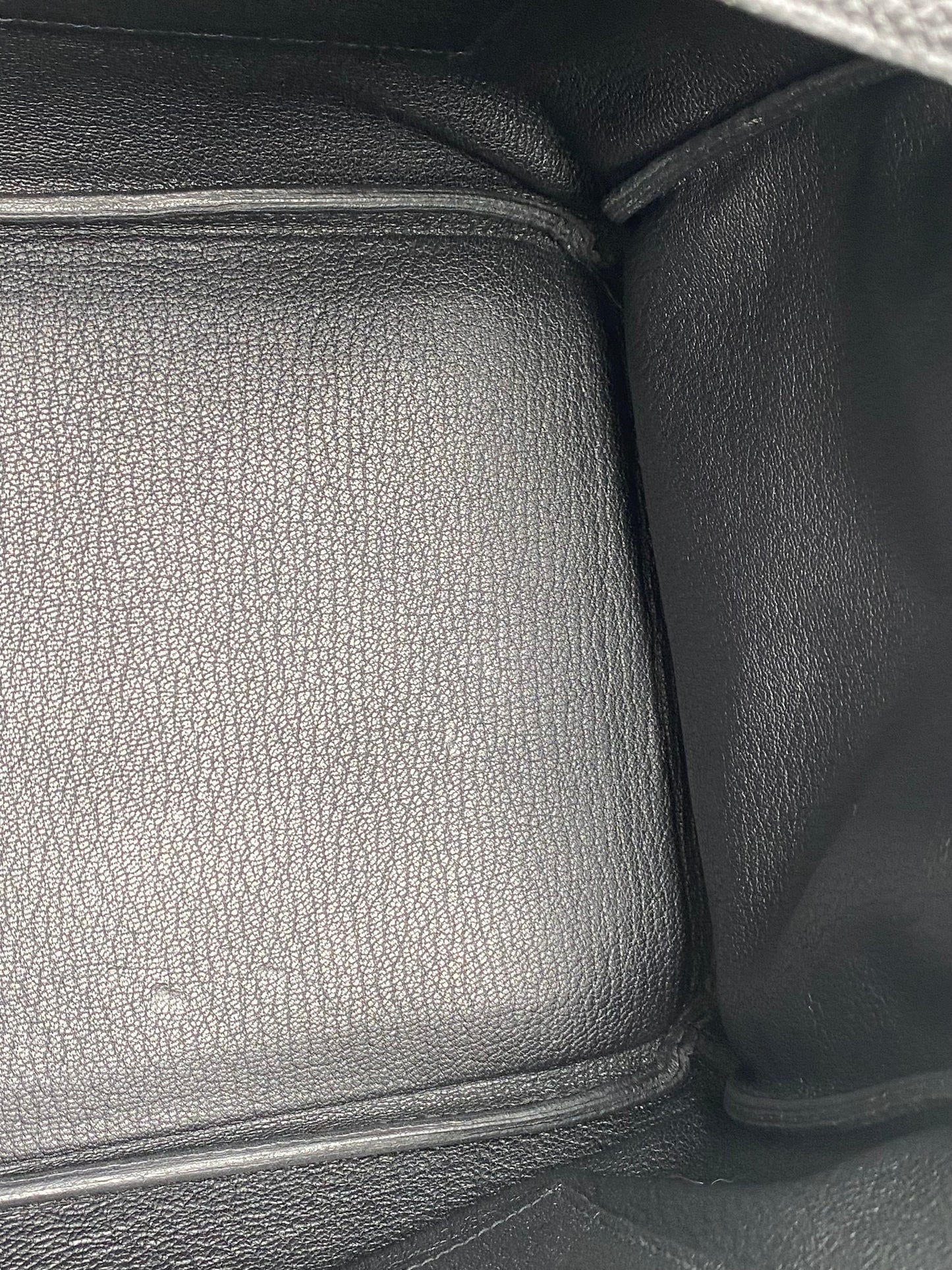 Hermes Birkin 35 Black Togo GHW #Q