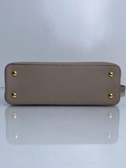 Louis Vuitton Galet Capucines Bag MM w/ Strap GHW