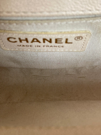 Chanel Small Boy Bag Light Pink Caviar Leather GHW
