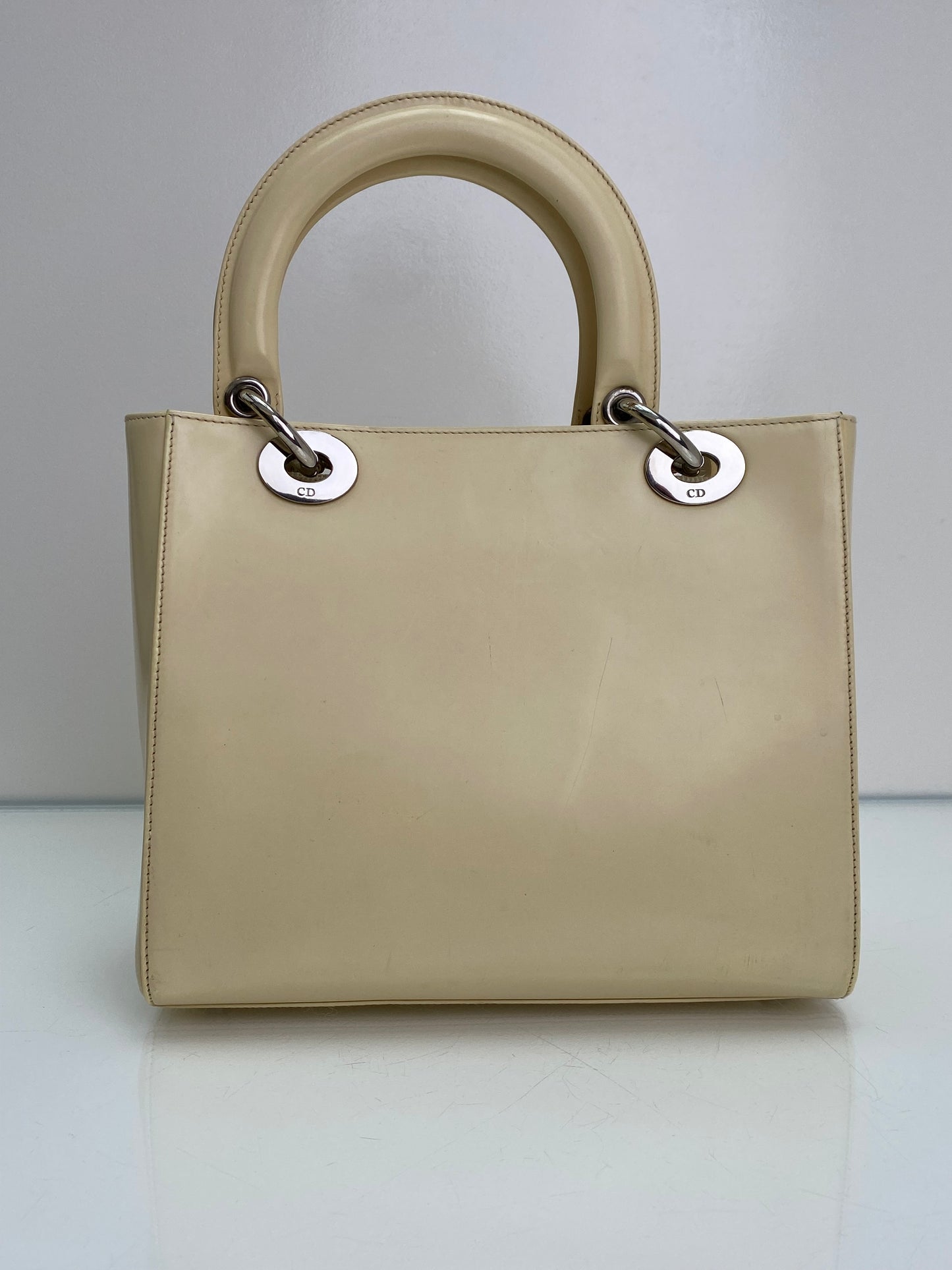 Christian Dior Lady Dior Beige Small SHW