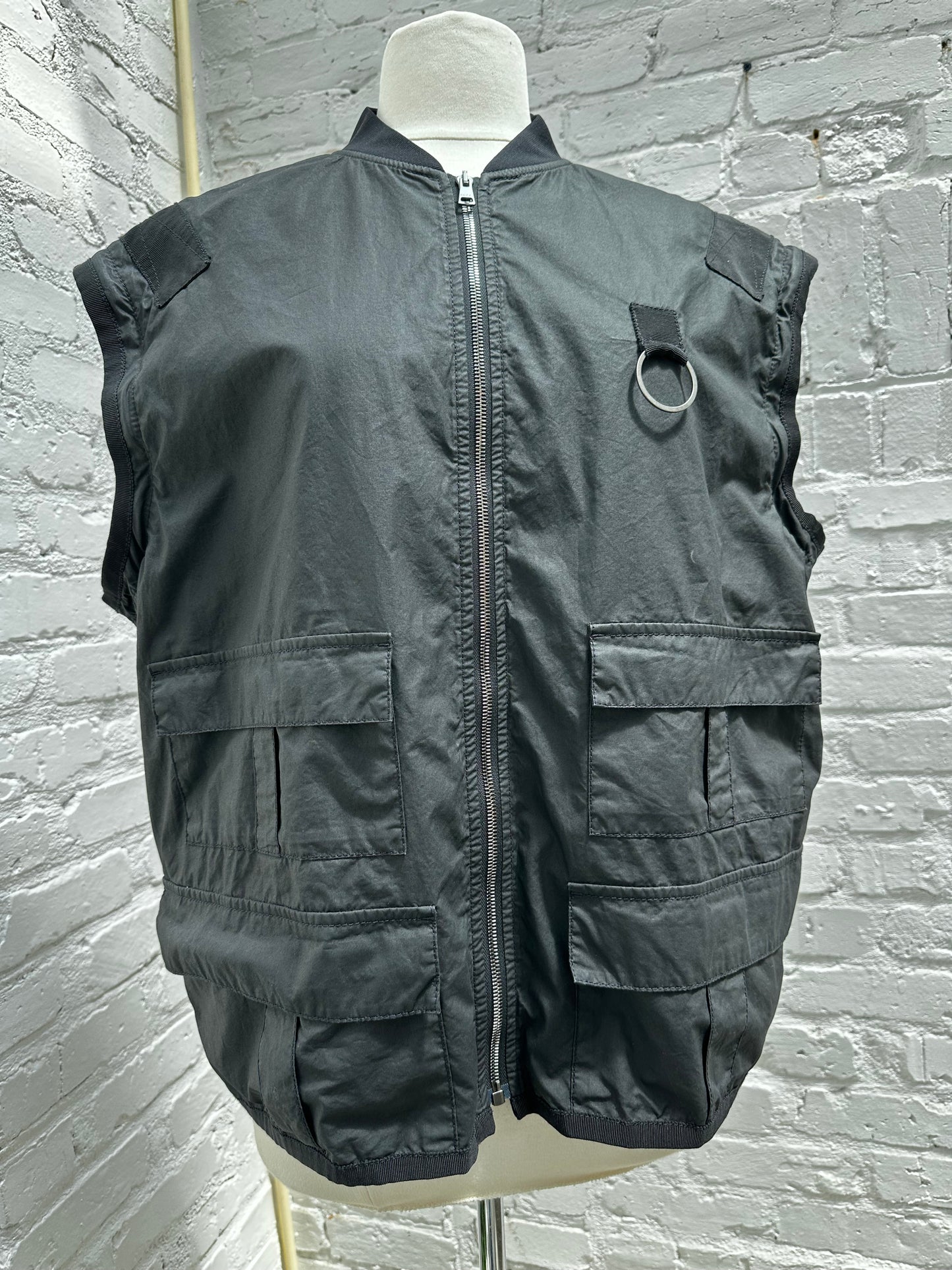 Gucci Black Windbreaker Jacket & Vest
