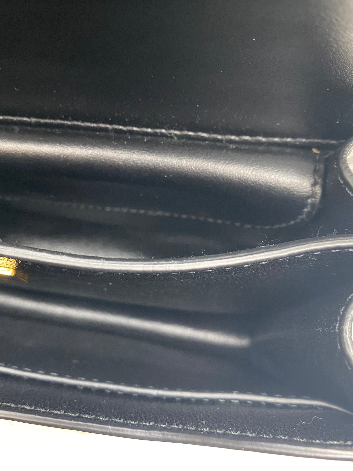 Prada Black Refined Elegance Crossbody Bag GHW