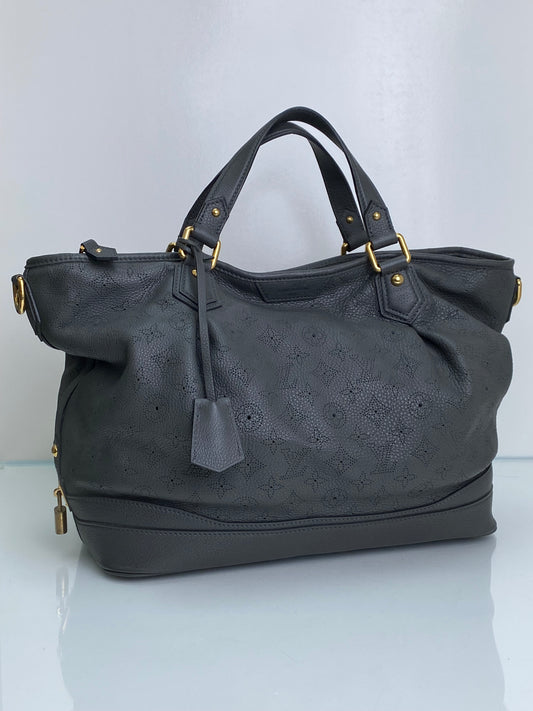 Louis Vuitton Stellar Grey Mahina Tote Bag GHW