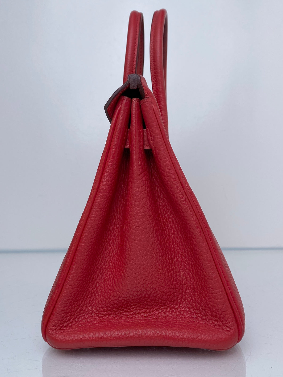 Hermes Birkin 25 Rouge Casaque Togo #C