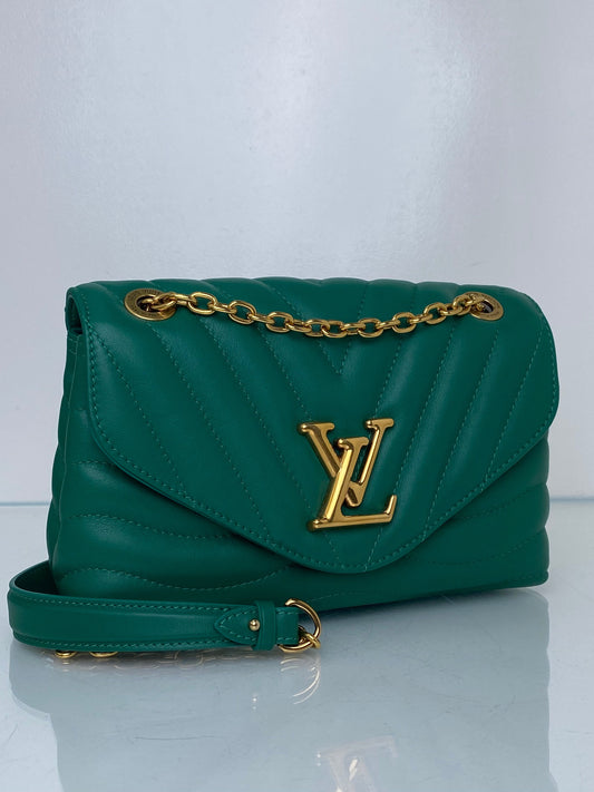 Louis Vuitton Green New Wave Crossbody Bag GHW