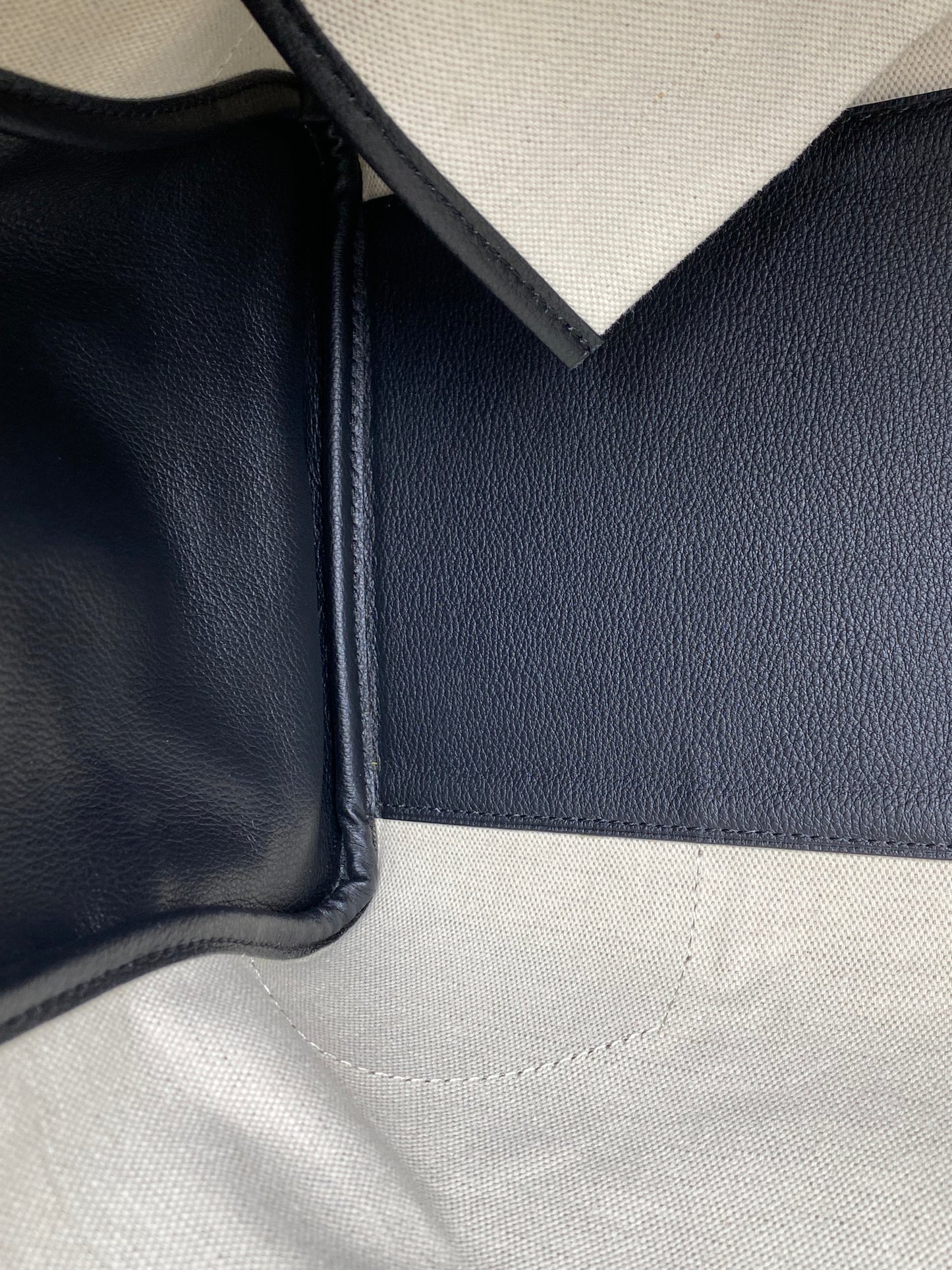 Goyard Black Goyardine Saigon Tote Bag SHW