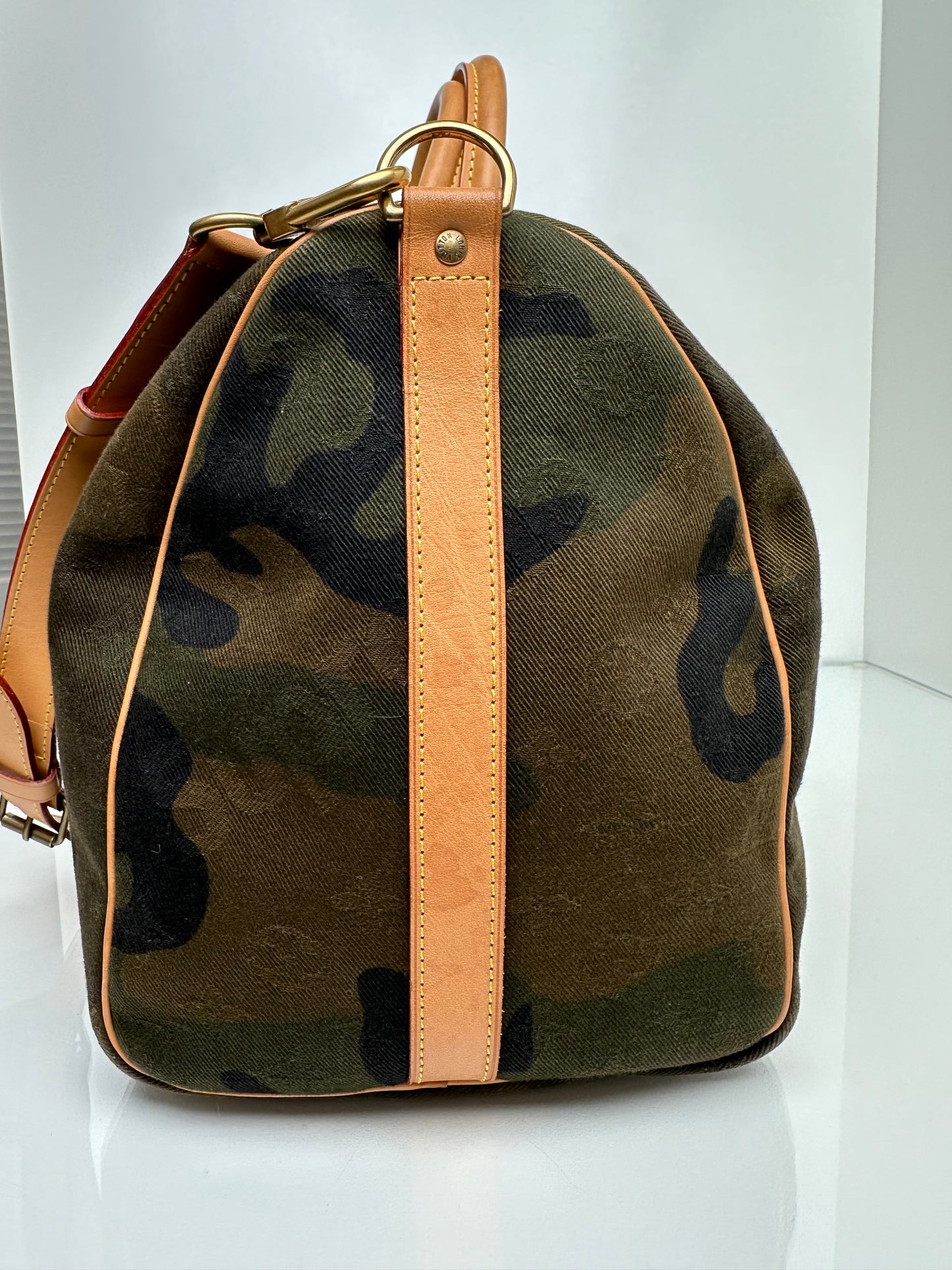 Louis Vuitton x Supreme Canvas Monogram Keepall 45