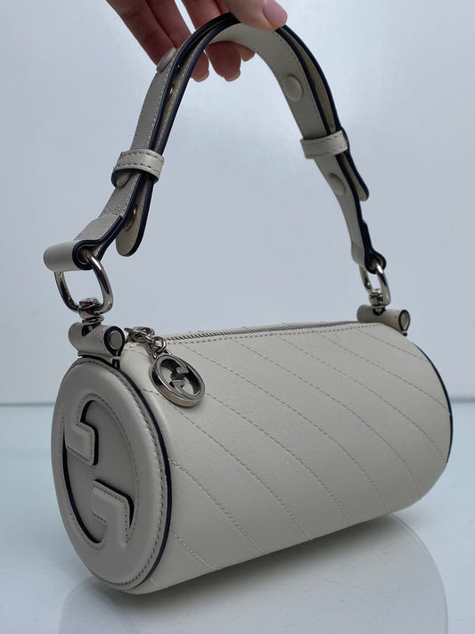 Gucci Blondie Mini Barrel Bag SHW