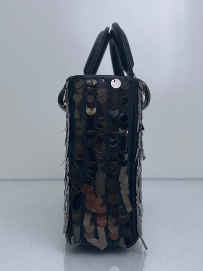 Dior Black Sequin Lady D-Joy Medium Bag RHW
