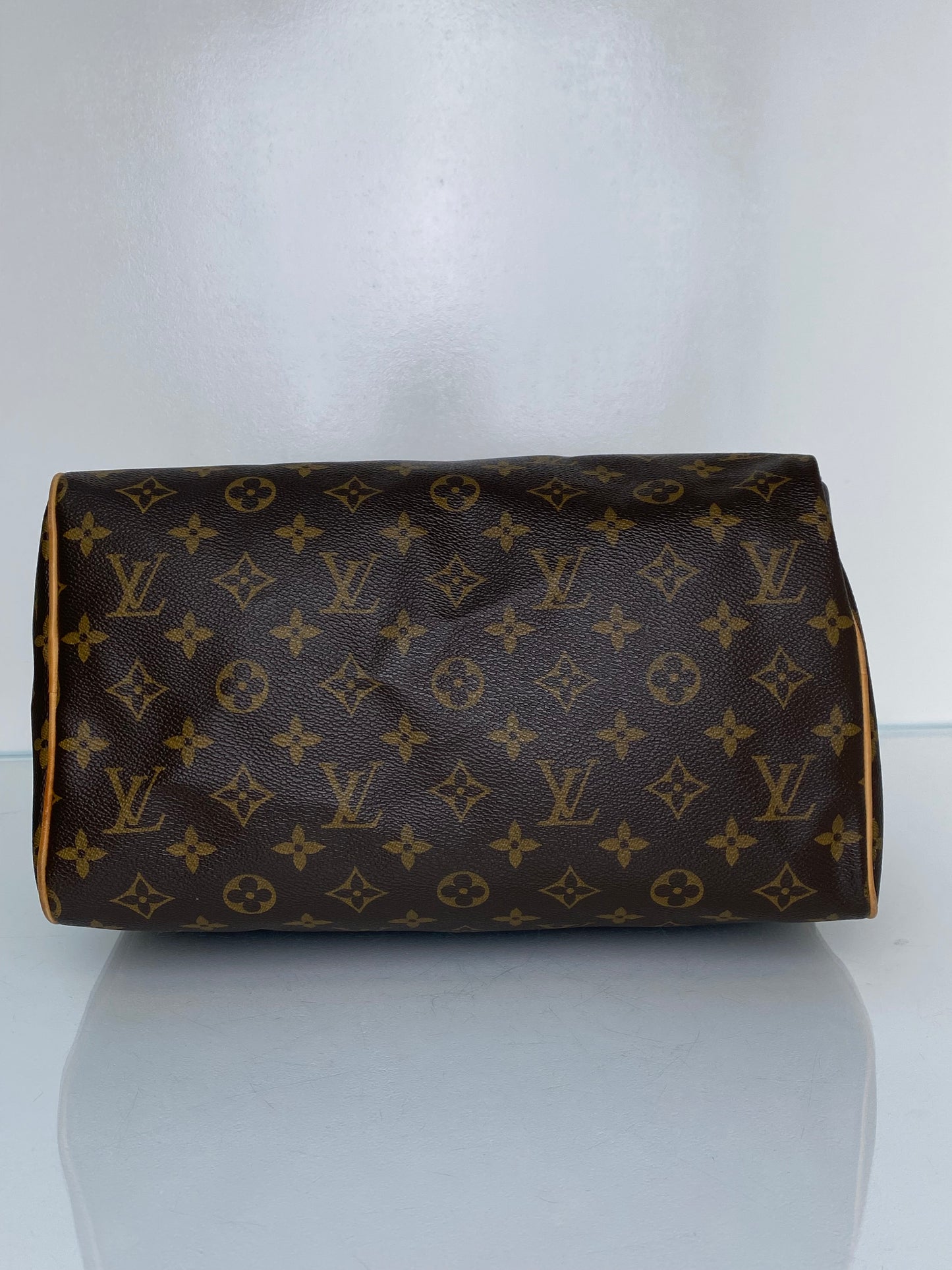 Louis Vuitton Canvas Monogram Speedy 30 Bag GHW