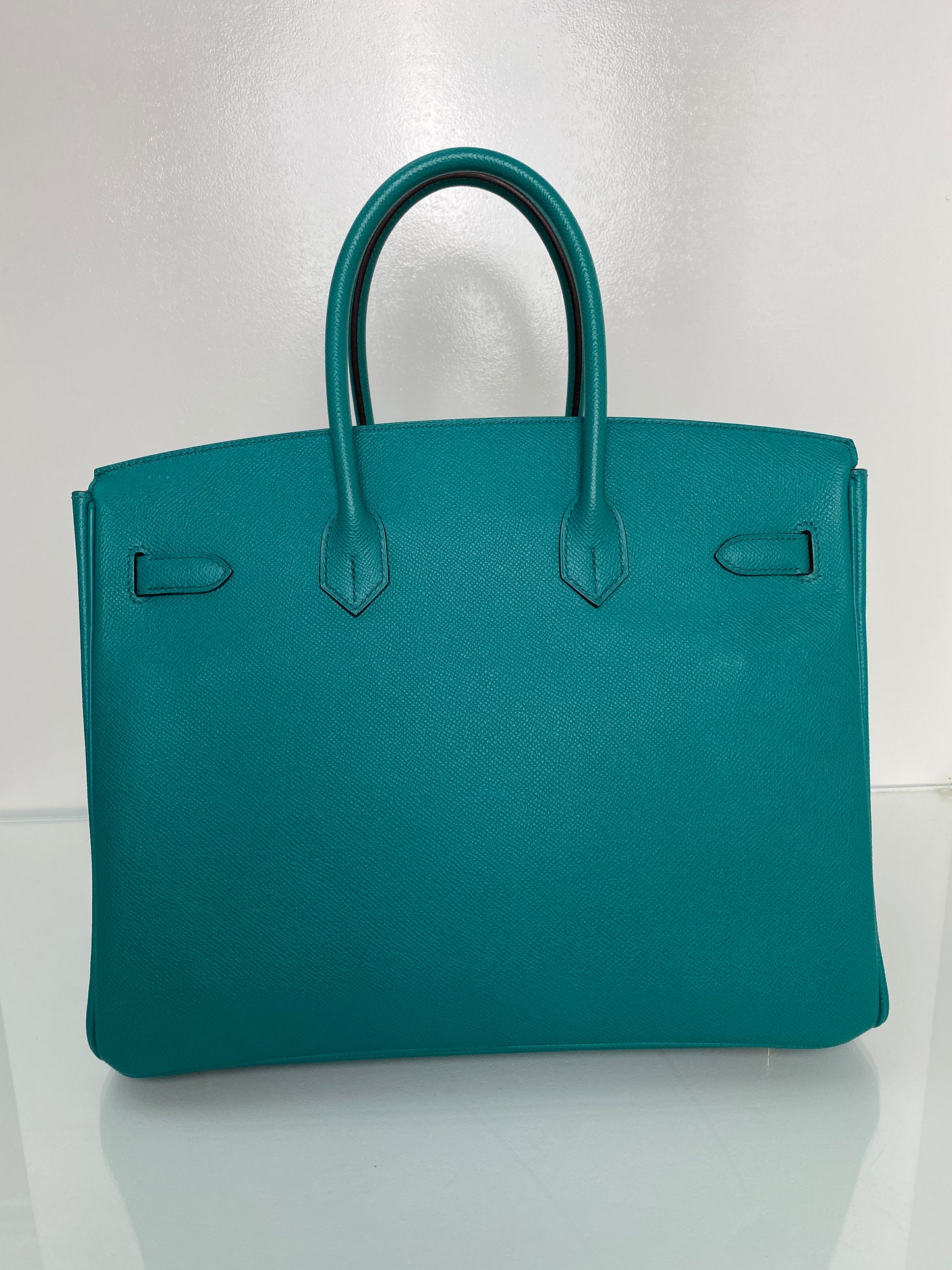 Hermes Birkin 35 Bleu Paon Epsom GHW #R