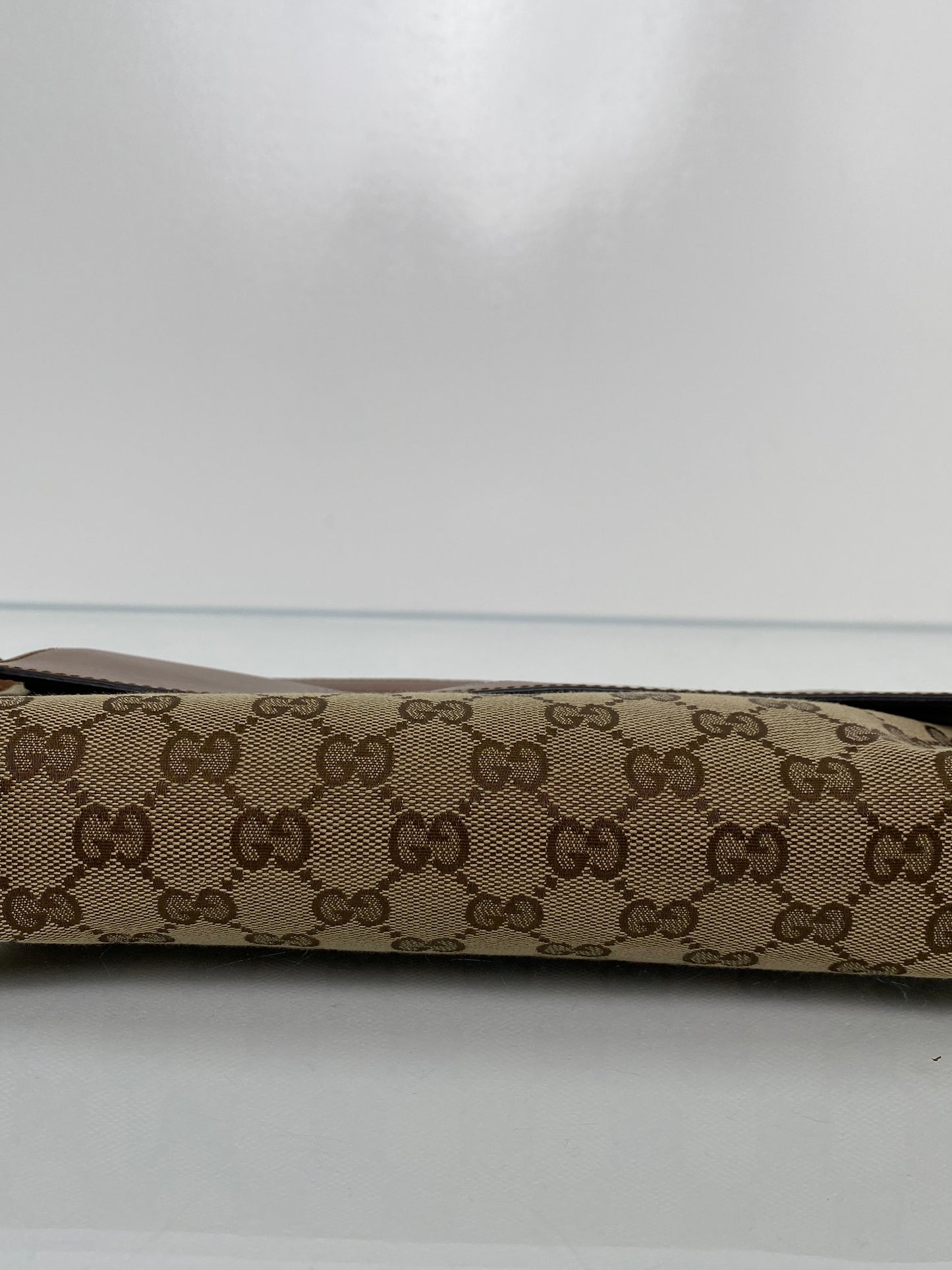 Gucci Brown Canvas Bum Bag