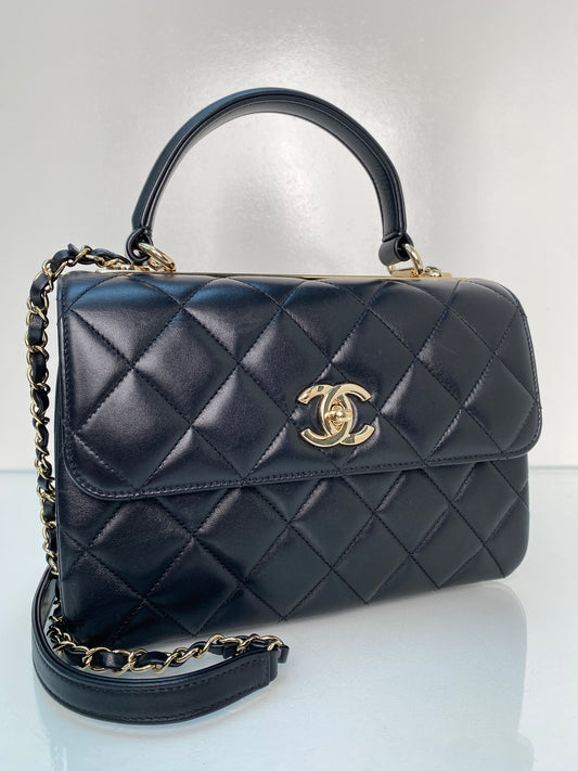 Chanel Black Trendy Lambskin GHW