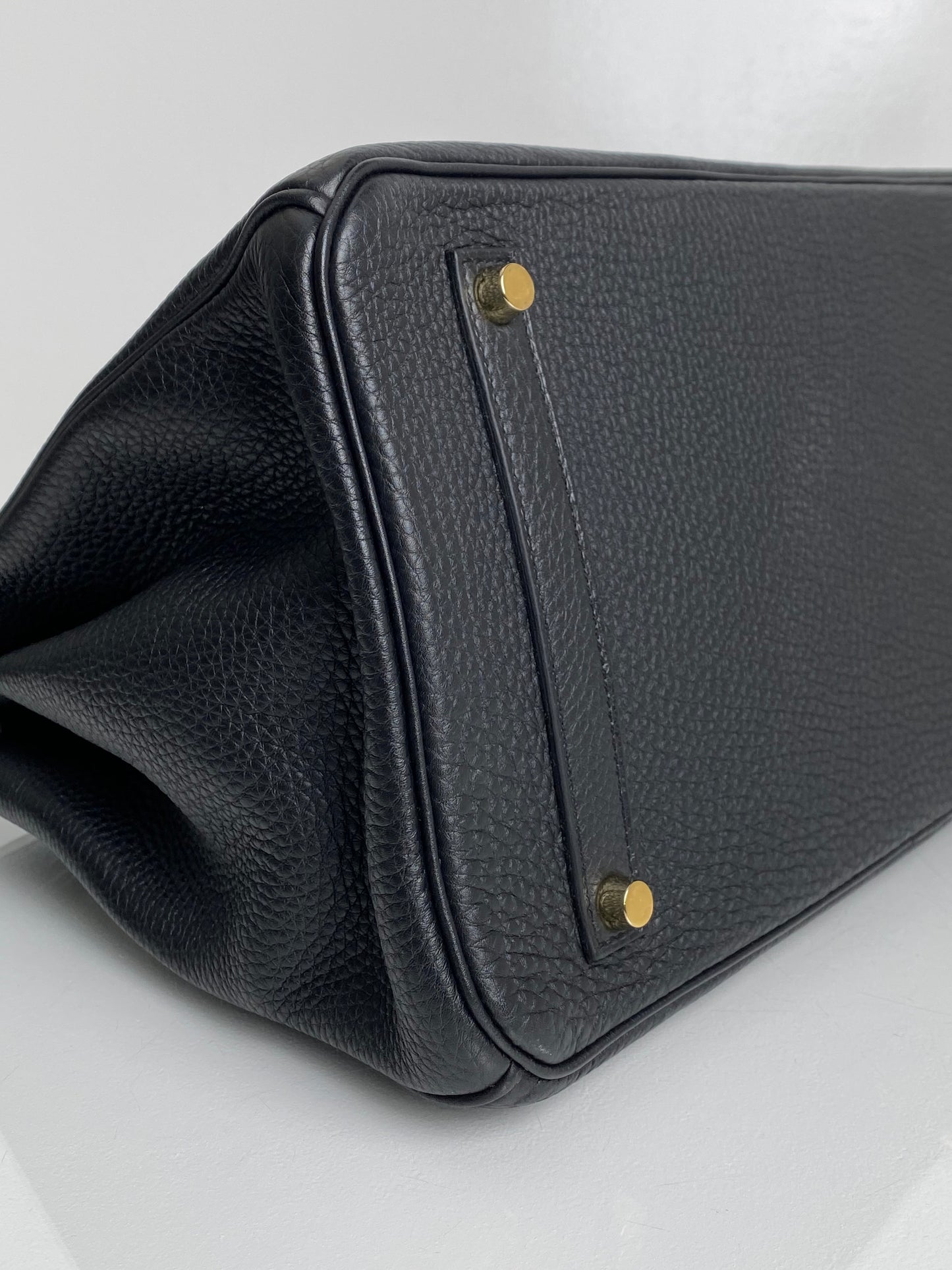 Hermes Birkin 35 Black Togo GHW #P