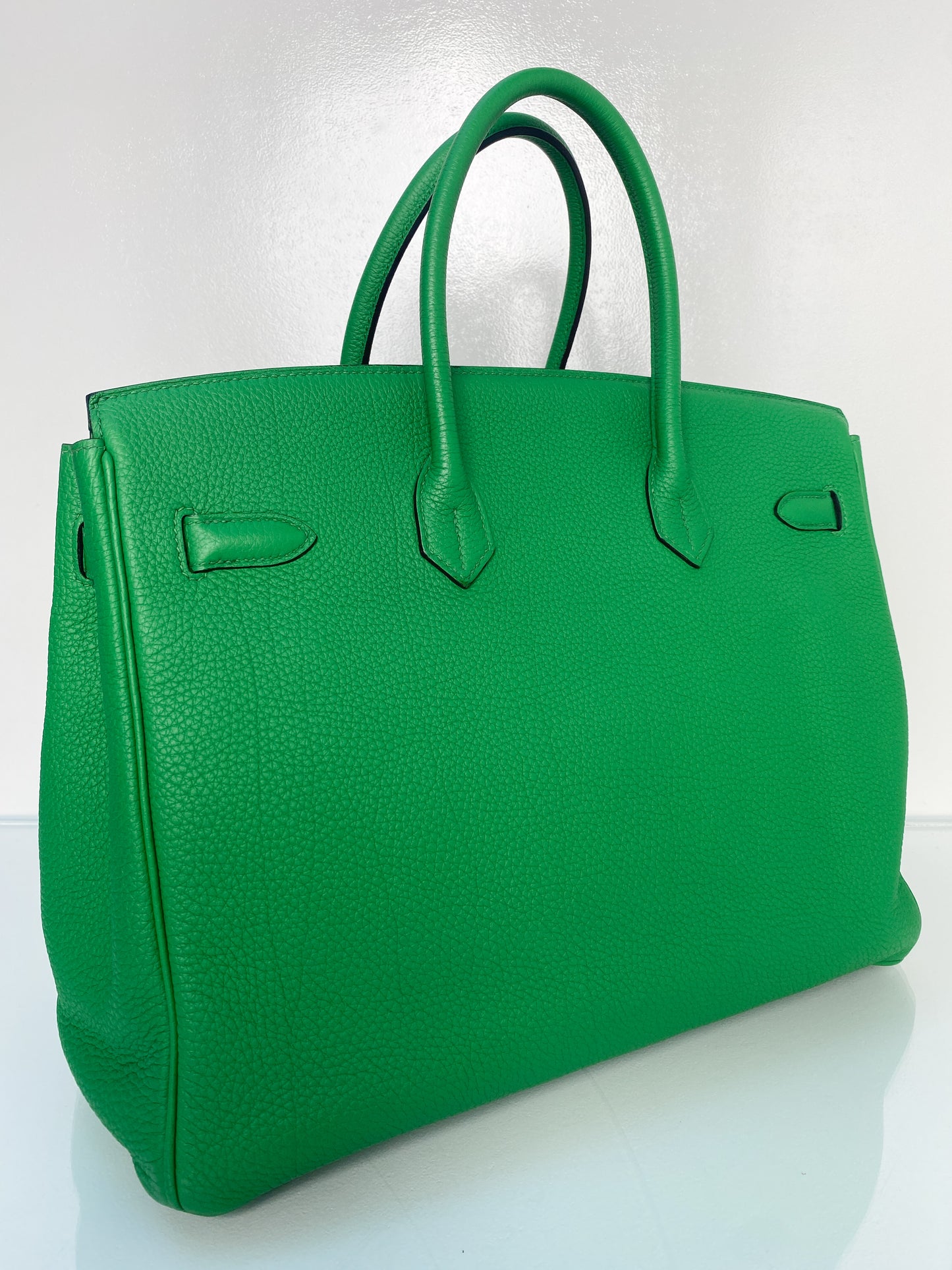 Hermes Birkin 35 Bamboo Togo GHW #R
