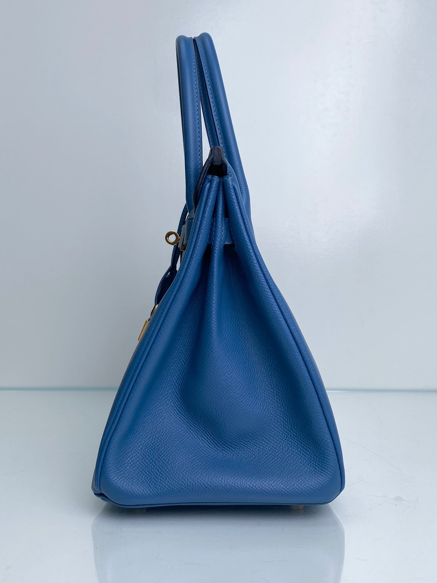 Hermes Birkin 30 Blue Paradise Epsom GHW #D