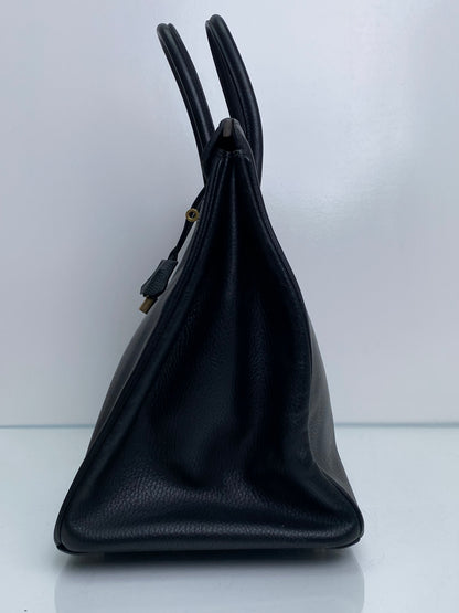 Hermes Birkin 40 Black Togo GHW #C