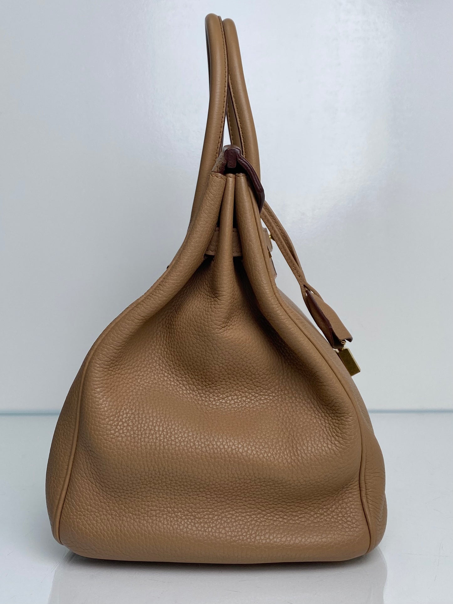 Hermes Birkin 35 Tabac Camel GHW #P