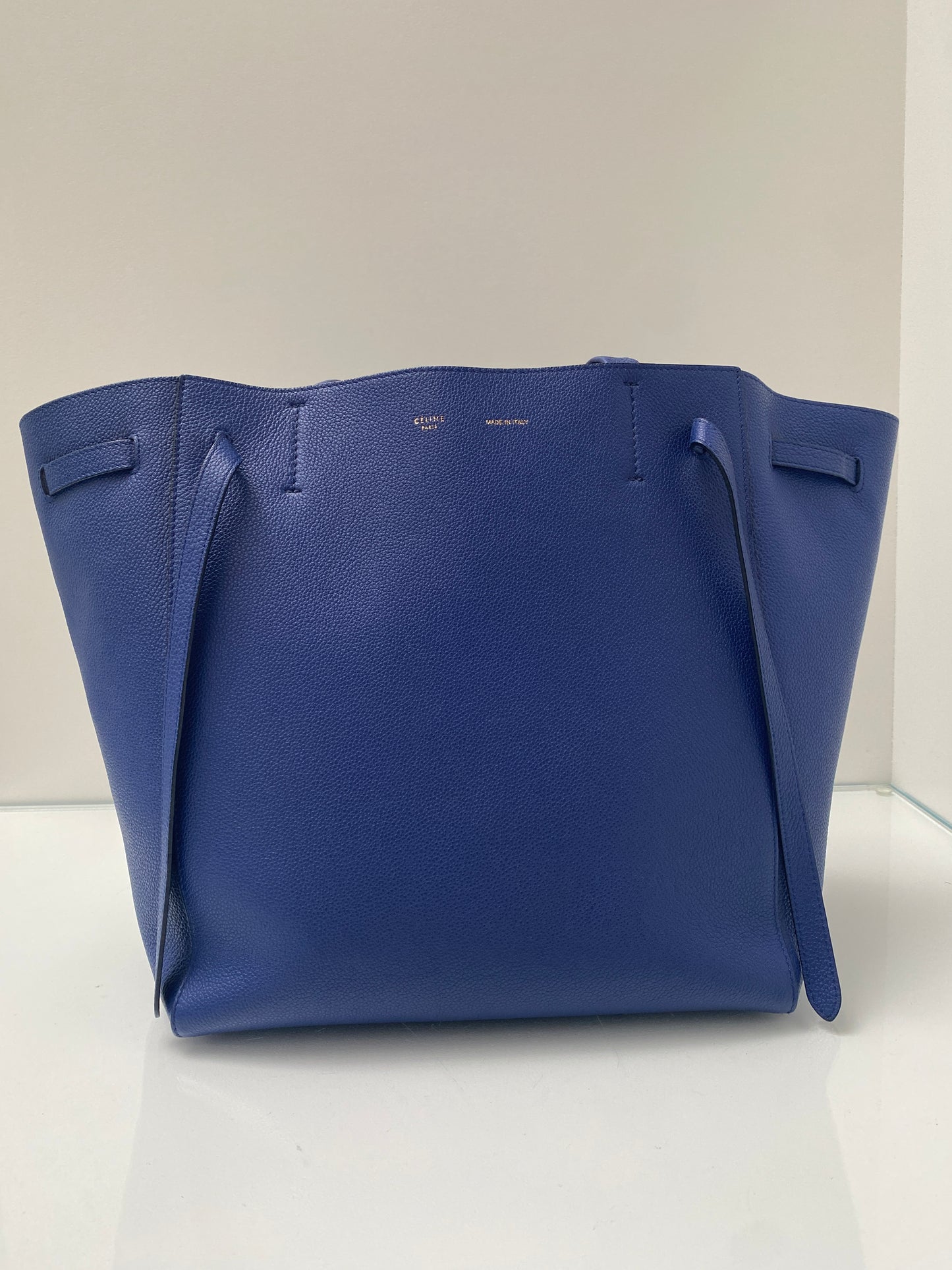 Celine Blue Cabas Tote