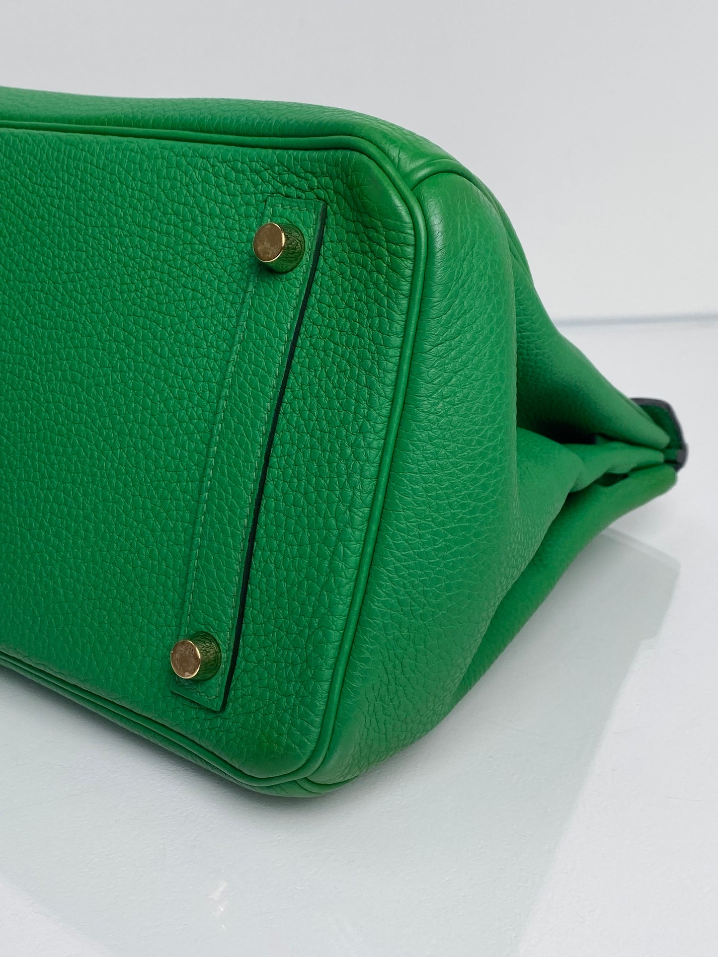 Hermes Birkin 30 Bamboo Togo GHW #R