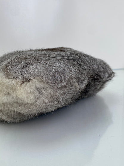 Celine Rabbit Fur Shoulder Bag SHW