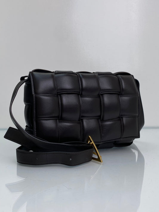 Bottega Veneta Chocolate Brown Padded Cassette Bag