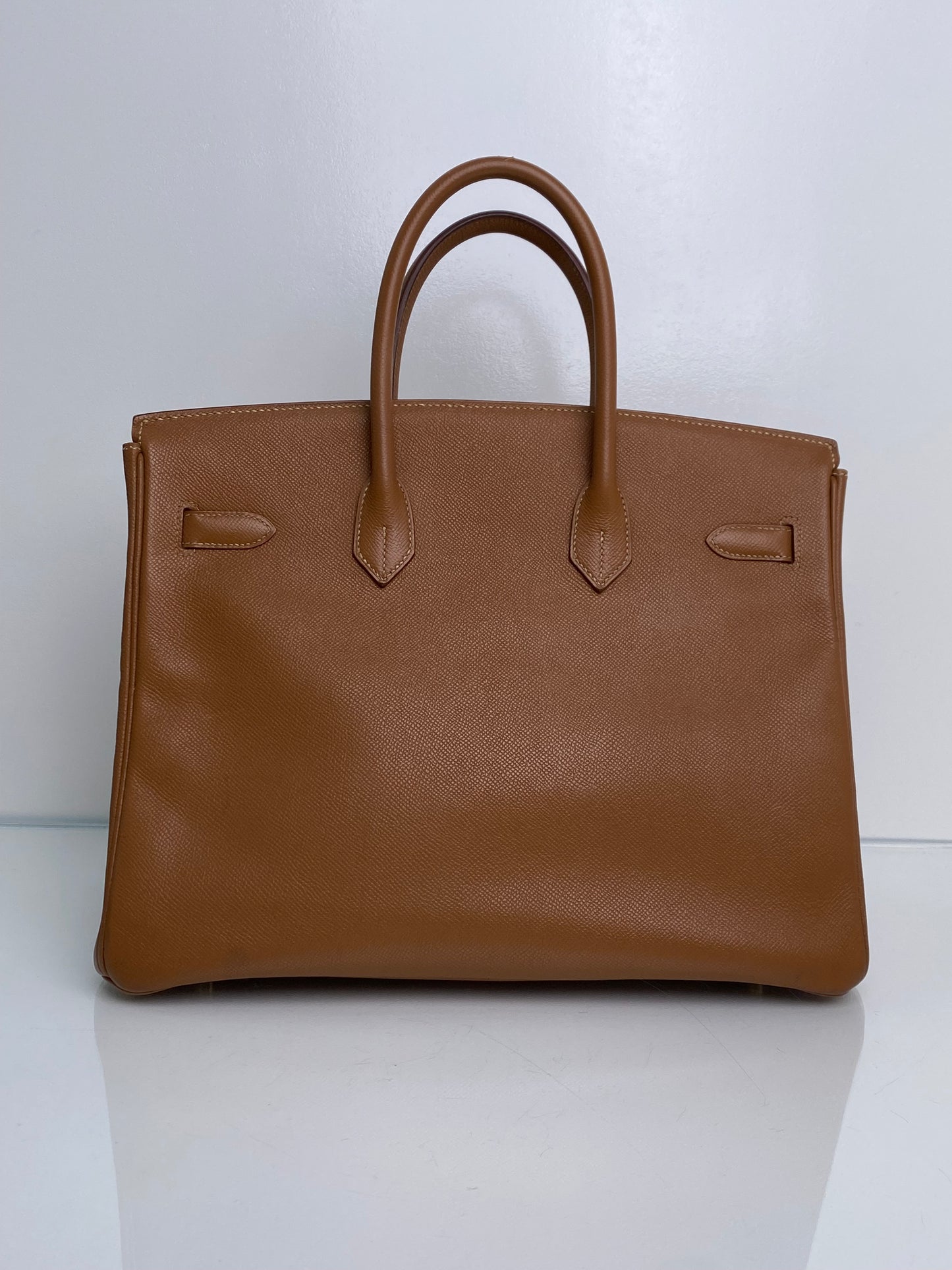 Hermes Birkin 35 Gold Epsom GHW #B