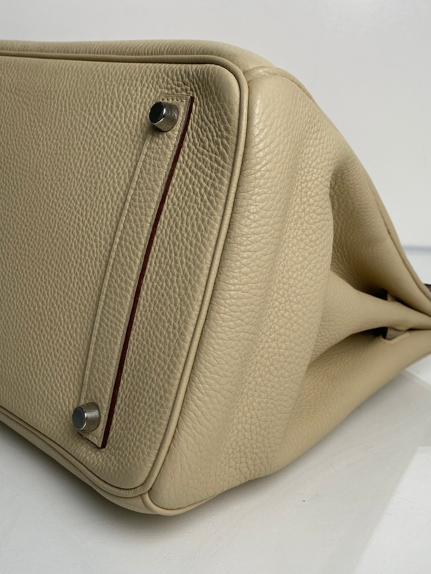 Hermes Birkin 35 Parchemin Togo PHW #K