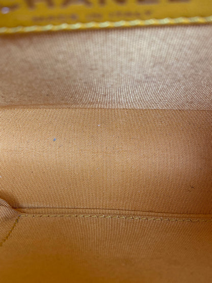 Chanel Medium Yellow Lambskin Boy Bag RHW #20
