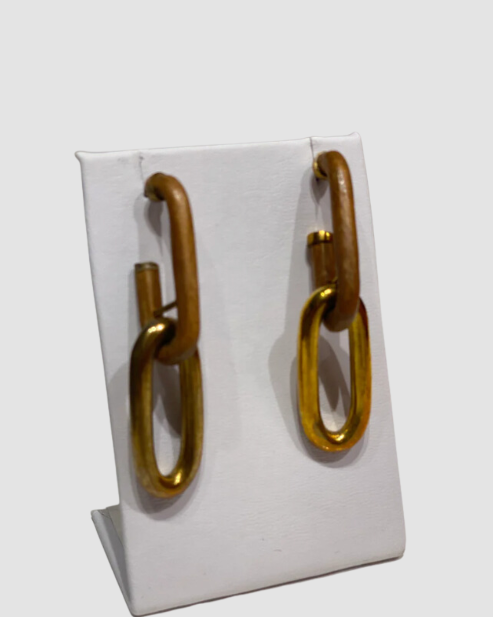 Soko Wooden/Gold Earrings