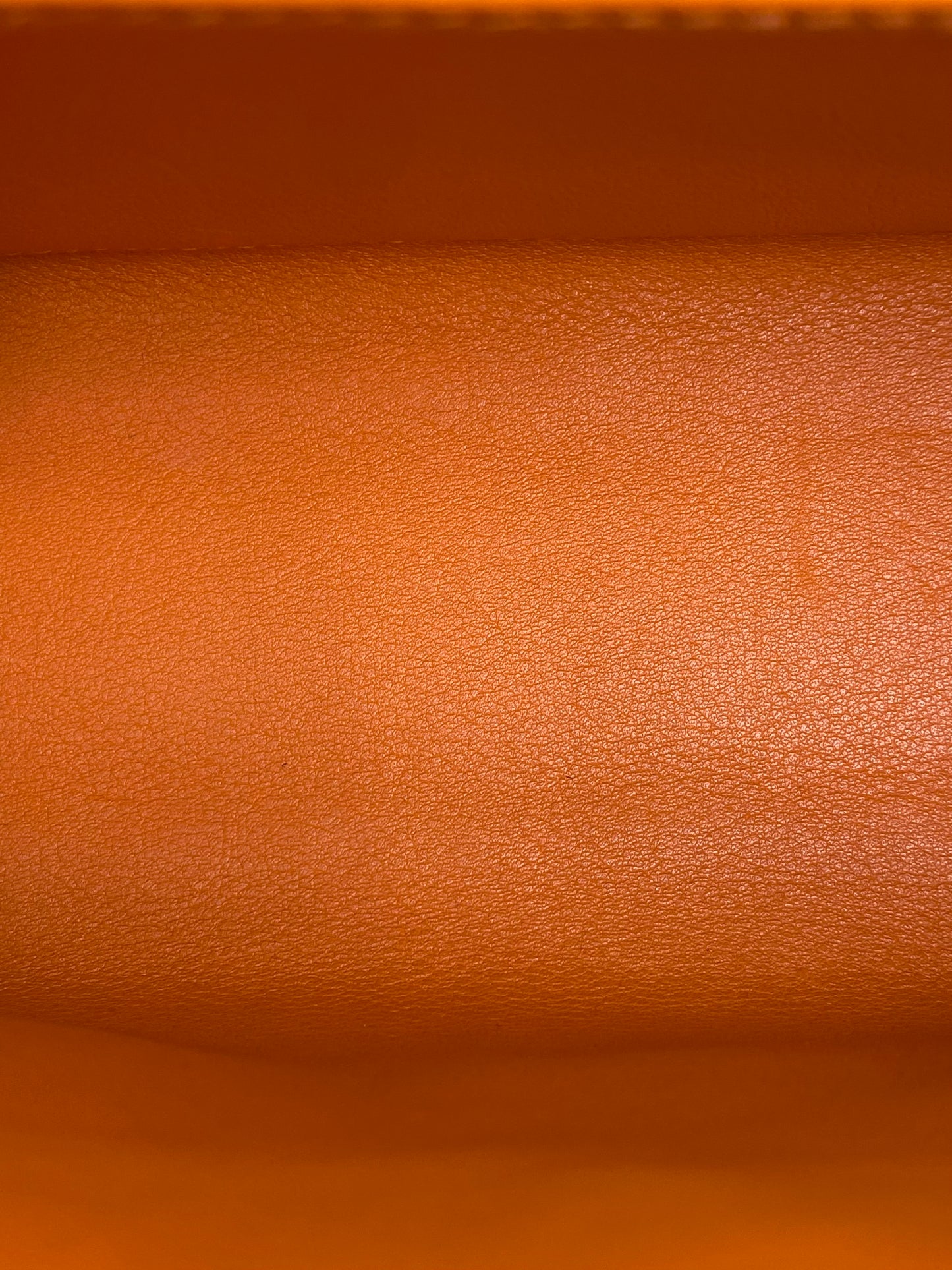 Hermes Kelly Pochette Orange Swift GHW #N