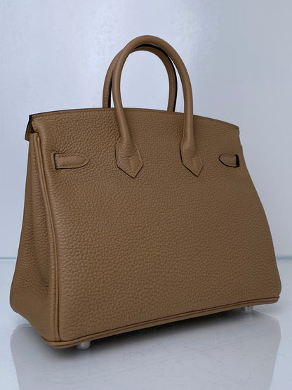 Hermes Birkin 25 Chai Togo PHW #U