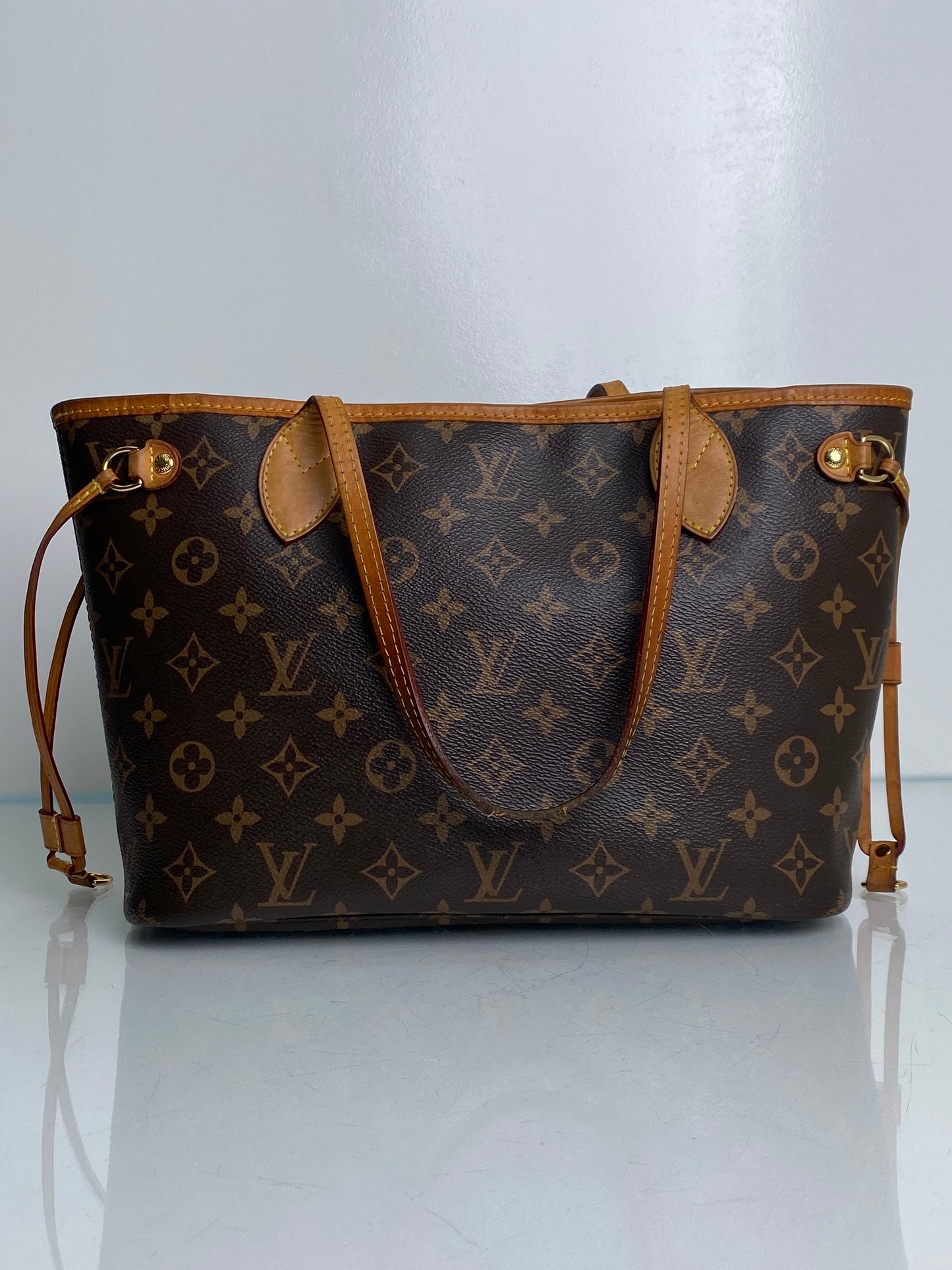 Louis Vuitton Monogram Neverfull PM Bag GHW