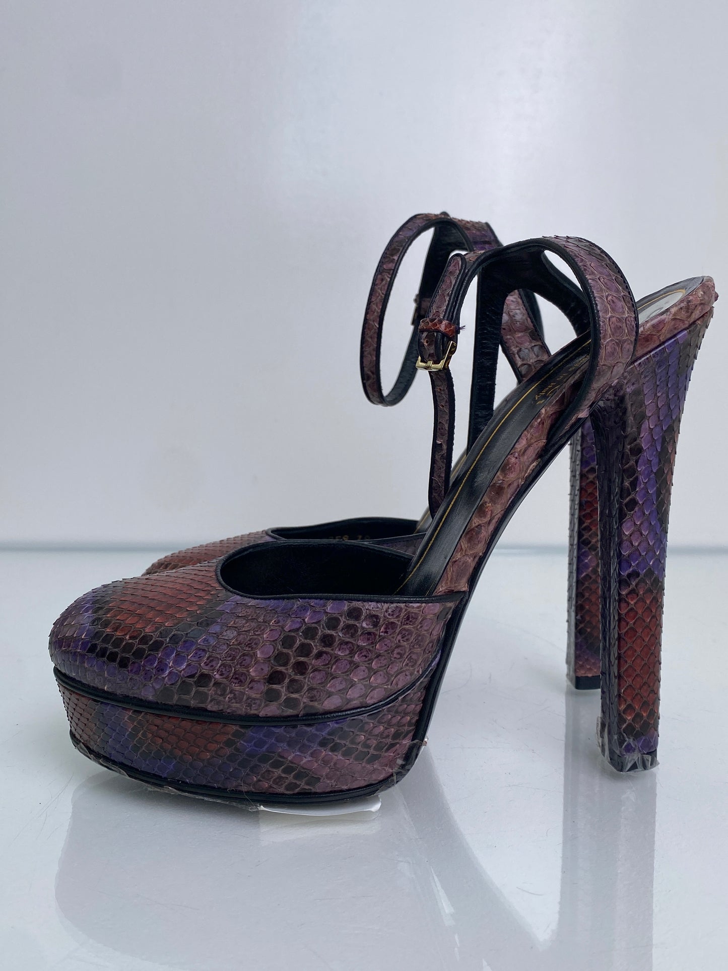 Gucci Python Heels, 38