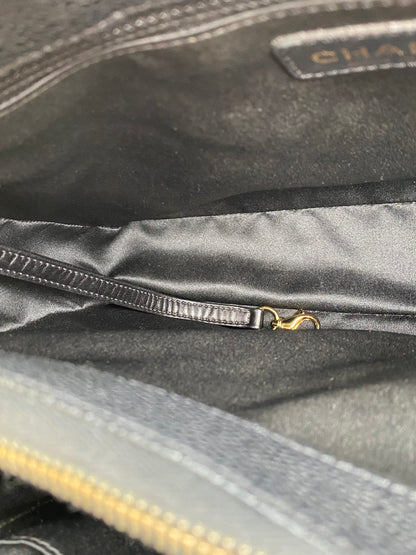 Chanel Black Caviar GST Bag GHW #17