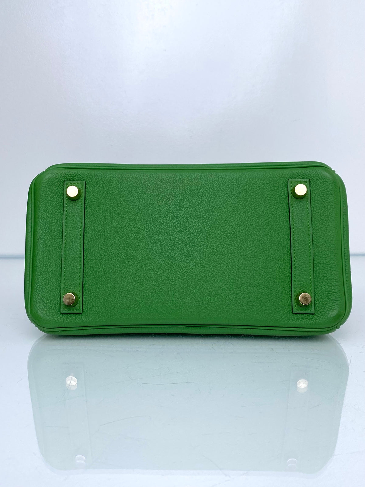 Hermes Birkin 25 Vert Yucca Togo GHW #B