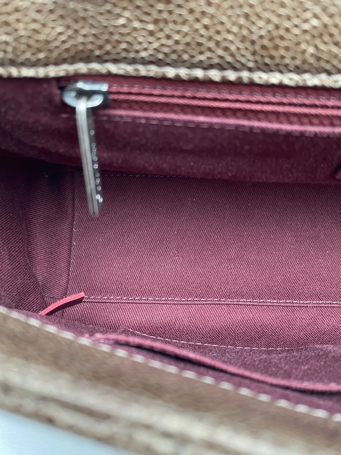 Chanel Brown Crave Jumbo CC Flap Bag SHW #19