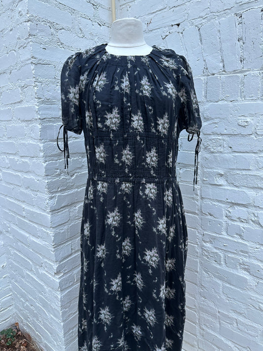 Brock Collective Black Tie Dye Dress, 12