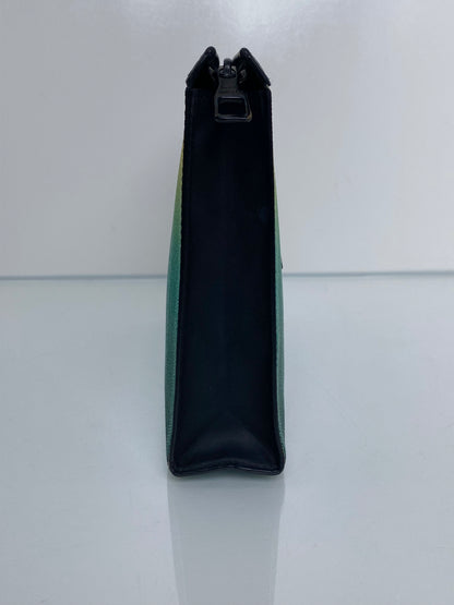 Louis Vuitton Blue, Yellow, & Black Gradient Voyage Pouch