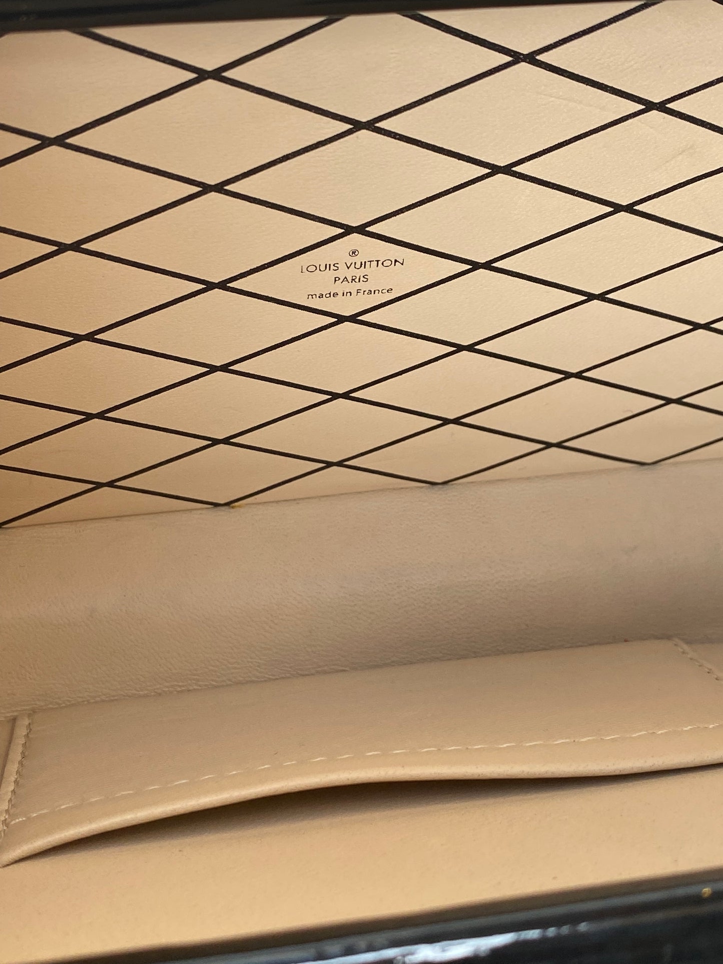 Louis Vuitton Red Epi and Black Petite Malle Trunk Crossbody Bag GHW