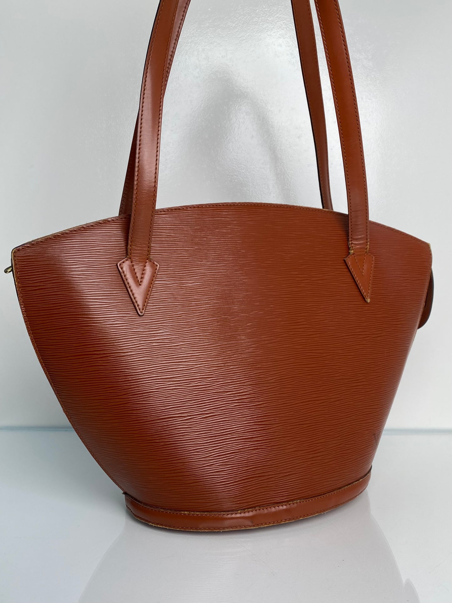 Louis Vuitton Vintage Brown Epi Saint Jacques Tote Bag