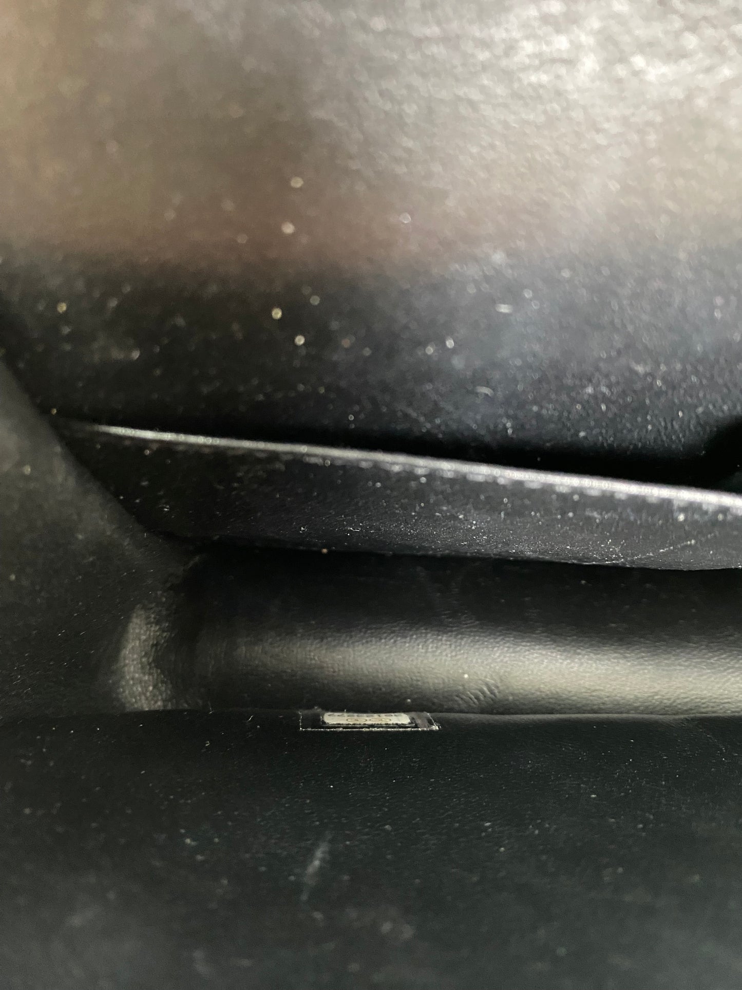 Chanel Black & Gold Velvet Double Flap Timeless Chained Bag GHW