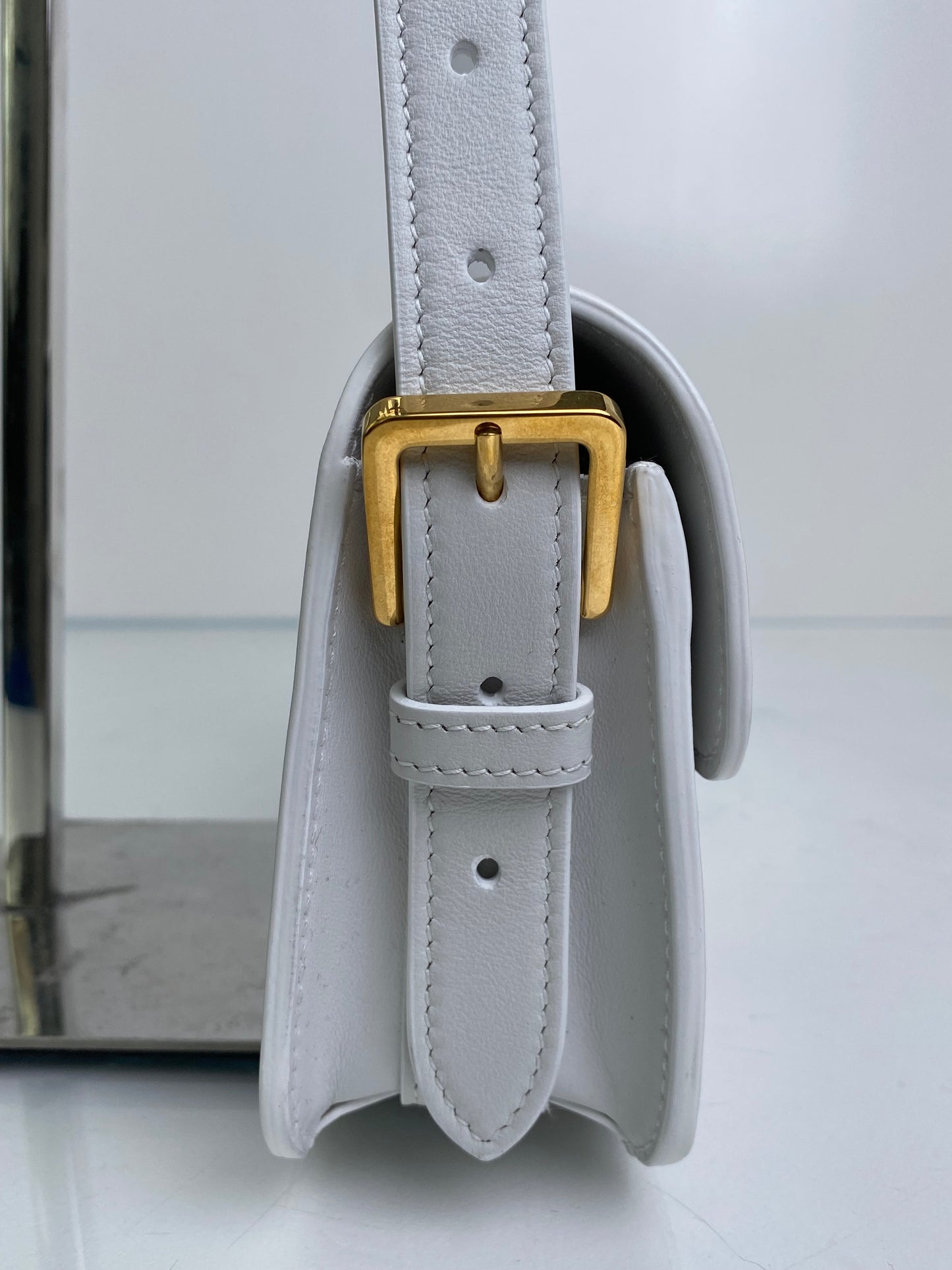 Christian Dior Miss Dior White Shoulder Bag