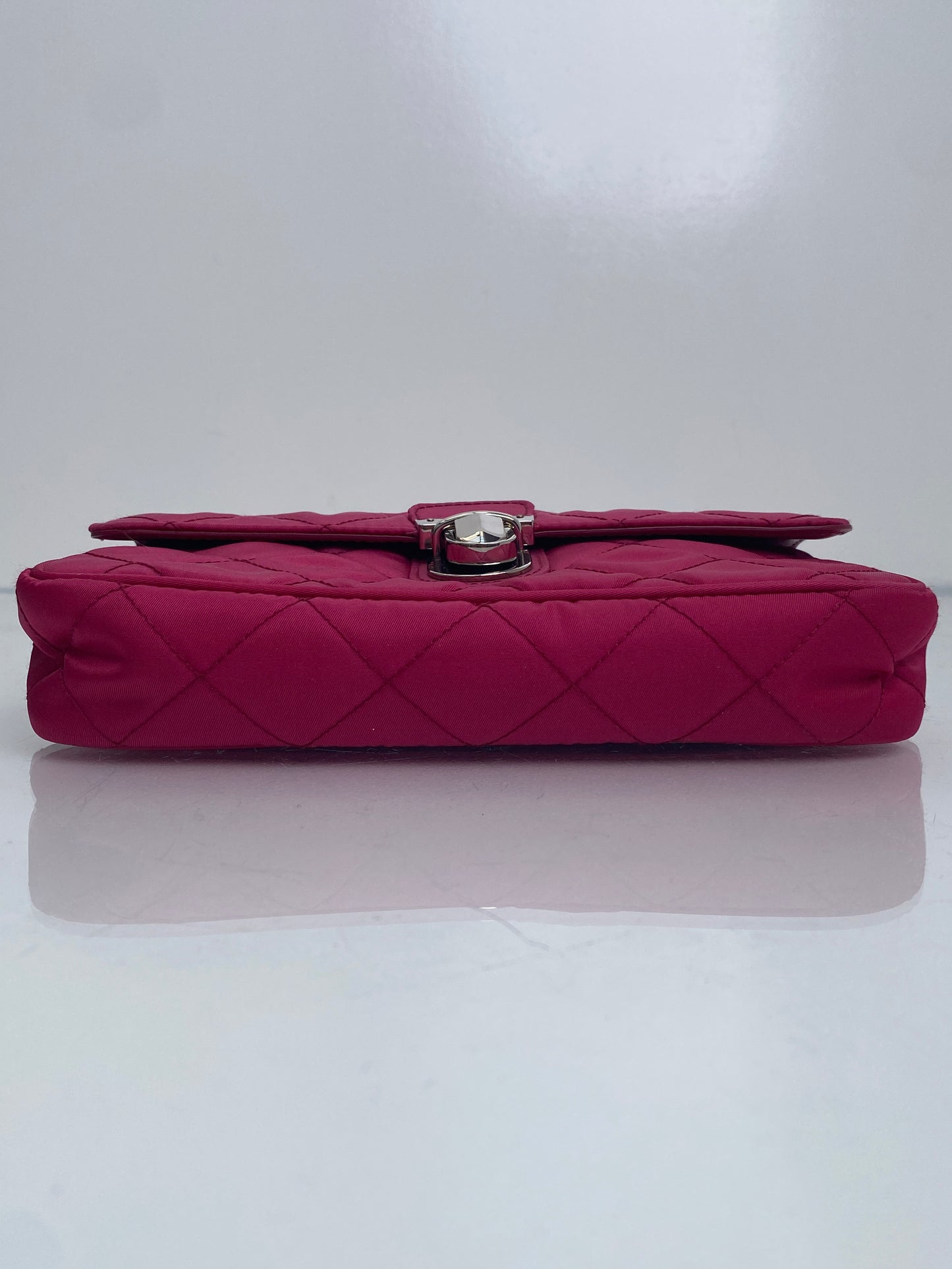 Prada Pink Tessuto Crossbody Bag SHW