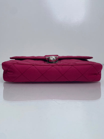 Prada Pink Tessuto Crossbody Bag SHW