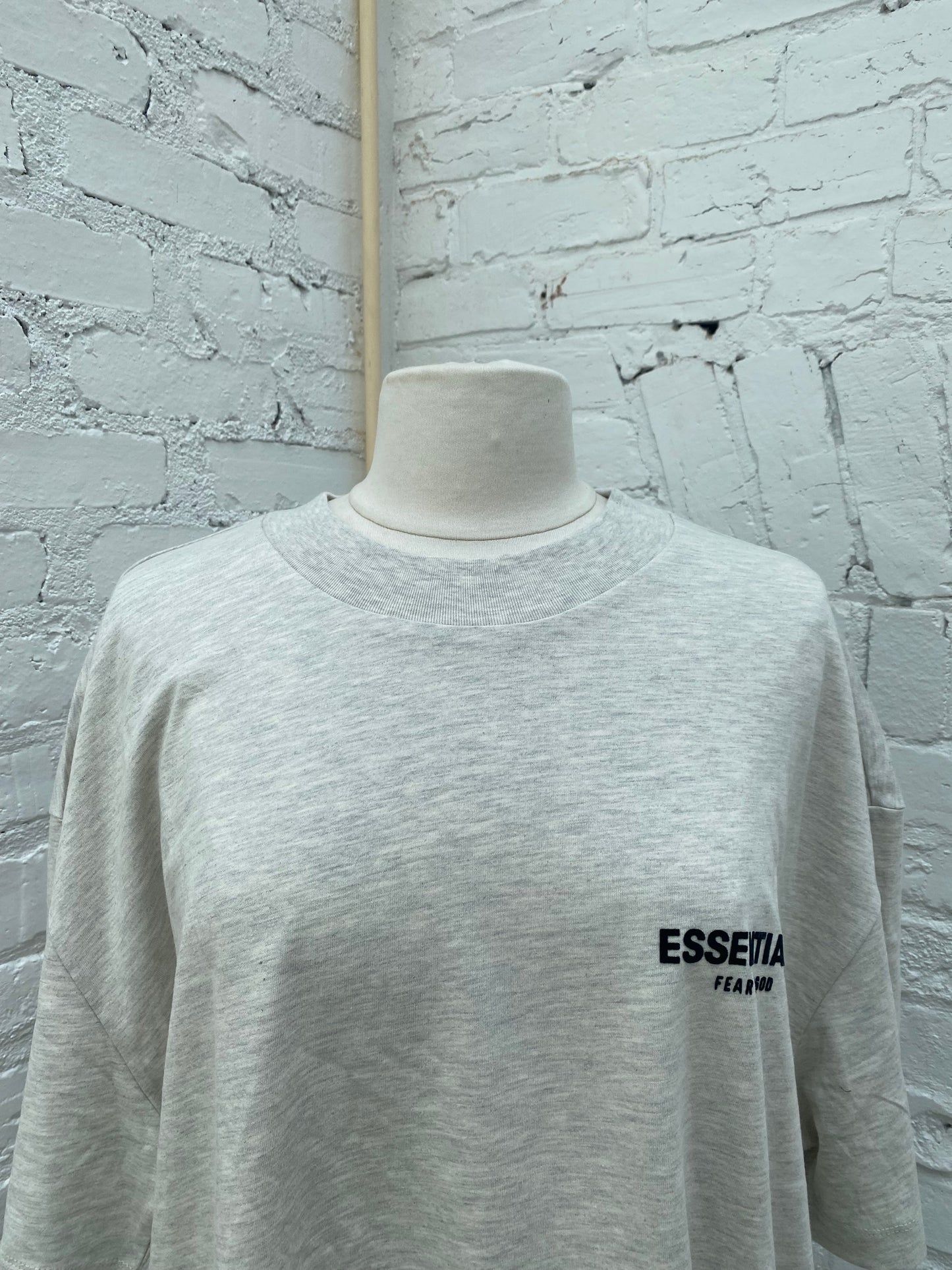 Essentials Light Oatmeal Shirt, XL