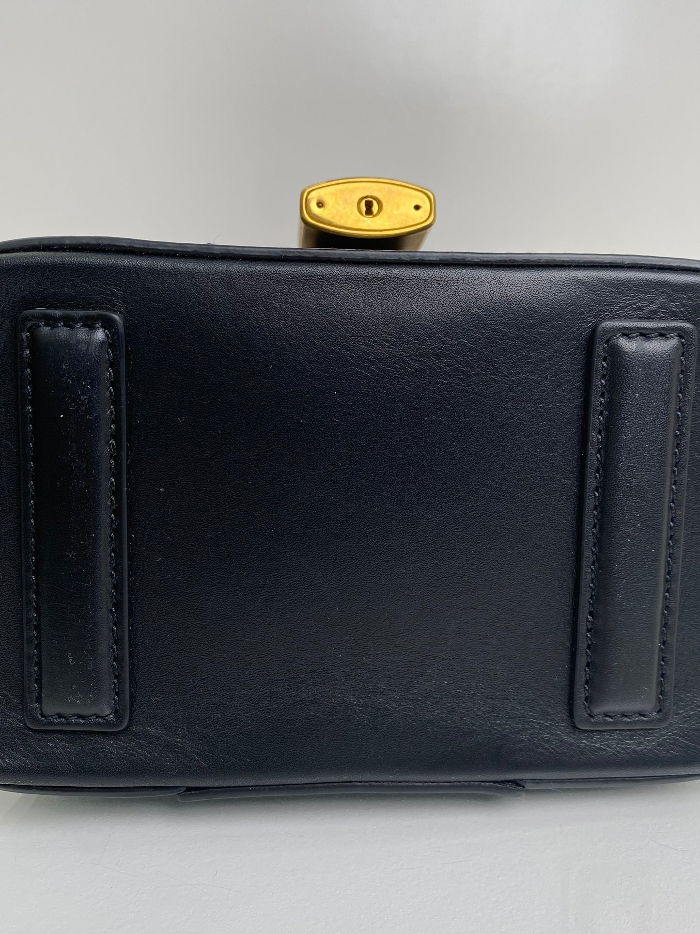 Balmain Black Pulse Vanity Bag GHW